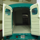 Opening rear double doors